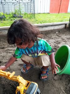 Playing in the Sand Box