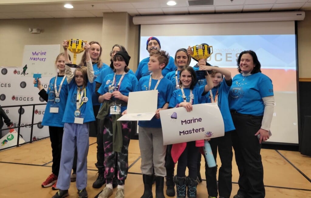 Namaste Robotics Team Awarded FLL Robotic Championship